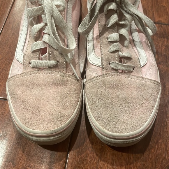 Pink Suede Vans Size 3 - Picture 2 of 7
